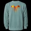 Unisex Midweight Pigment-Dyed Crewneck Sweatshirt Thumbnail