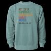 Unisex Midweight Pigment-Dyed Crewneck Sweatshirt Thumbnail