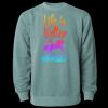 Unisex Midweight Pigment-Dyed Crewneck Sweatshirt Thumbnail