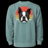 Unisex Midweight Pigment-Dyed Crewneck Sweatshirt Thumbnail