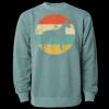 Unisex Midweight Pigment-Dyed Crewneck Sweatshirt Thumbnail