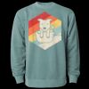 Unisex Midweight Pigment-Dyed Crewneck Sweatshirt Thumbnail