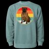 Unisex Midweight Pigment-Dyed Crewneck Sweatshirt Thumbnail