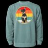 Unisex Midweight Pigment-Dyed Crewneck Sweatshirt Thumbnail