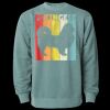 Unisex Midweight Pigment-Dyed Crewneck Sweatshirt Thumbnail