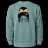 Unisex Midweight Pigment-Dyed Crewneck Sweatshirt Thumbnail