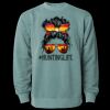 Unisex Midweight Pigment-Dyed Crewneck Sweatshirt Thumbnail