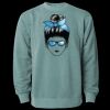 Unisex Midweight Pigment-Dyed Crewneck Sweatshirt Thumbnail
