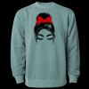 Unisex Midweight Pigment-Dyed Crewneck Sweatshirt Thumbnail