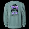 Unisex Midweight Pigment-Dyed Crewneck Sweatshirt Thumbnail