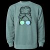 Unisex Midweight Pigment-Dyed Crewneck Sweatshirt Thumbnail