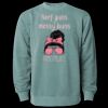 Unisex Midweight Pigment-Dyed Crewneck Sweatshirt Thumbnail