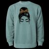 Unisex Midweight Pigment-Dyed Crewneck Sweatshirt Thumbnail