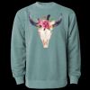 Unisex Midweight Pigment-Dyed Crewneck Sweatshirt Thumbnail