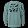 Unisex Midweight Pigment-Dyed Crewneck Sweatshirt Thumbnail