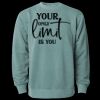Unisex Midweight Pigment-Dyed Crewneck Sweatshirt Thumbnail