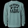 Unisex Midweight Pigment-Dyed Crewneck Sweatshirt Thumbnail