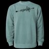Unisex Midweight Pigment-Dyed Crewneck Sweatshirt Thumbnail