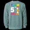 Unisex Midweight Pigment-Dyed Crewneck Sweatshirt Thumbnail