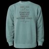 Unisex Midweight Pigment-Dyed Crewneck Sweatshirt Thumbnail