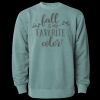 Unisex Midweight Pigment-Dyed Crewneck Sweatshirt Thumbnail