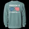 Unisex Midweight Pigment-Dyed Crewneck Sweatshirt Thumbnail