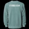 Unisex Midweight Pigment-Dyed Crewneck Sweatshirt Thumbnail