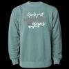 Unisex Midweight Pigment-Dyed Crewneck Sweatshirt Thumbnail