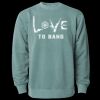 Unisex Midweight Pigment-Dyed Crewneck Sweatshirt Thumbnail