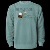 Unisex Midweight Pigment-Dyed Crewneck Sweatshirt Thumbnail
