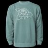Unisex Midweight Pigment-Dyed Crewneck Sweatshirt Thumbnail