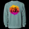 Unisex Midweight Pigment-Dyed Crewneck Sweatshirt Thumbnail