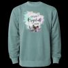 Unisex Midweight Pigment-Dyed Crewneck Sweatshirt Thumbnail