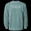 Unisex Midweight Pigment-Dyed Crewneck Sweatshirt Thumbnail