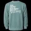 Unisex Midweight Pigment-Dyed Crewneck Sweatshirt Thumbnail