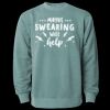 Unisex Midweight Pigment-Dyed Crewneck Sweatshirt Thumbnail