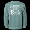 Unisex Midweight Pigment-Dyed Crewneck Sweatshirt Thumbnail