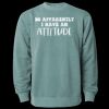 Unisex Midweight Pigment-Dyed Crewneck Sweatshirt Thumbnail