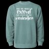 Unisex Midweight Pigment-Dyed Crewneck Sweatshirt Thumbnail