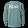 Unisex Midweight Pigment-Dyed Crewneck Sweatshirt Thumbnail