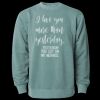 Unisex Midweight Pigment-Dyed Crewneck Sweatshirt Thumbnail