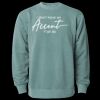 Unisex Midweight Pigment-Dyed Crewneck Sweatshirt Thumbnail