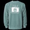 Unisex Midweight Pigment-Dyed Crewneck Sweatshirt Thumbnail