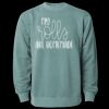 Unisex Midweight Pigment-Dyed Crewneck Sweatshirt Thumbnail
