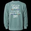 Unisex Midweight Pigment-Dyed Crewneck Sweatshirt Thumbnail