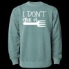 Unisex Midweight Pigment-Dyed Crewneck Sweatshirt Thumbnail