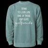 Unisex Midweight Pigment-Dyed Crewneck Sweatshirt Thumbnail