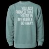 Unisex Midweight Pigment-Dyed Crewneck Sweatshirt Thumbnail