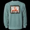 Unisex Midweight Pigment-Dyed Crewneck Sweatshirt Thumbnail