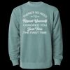 Unisex Midweight Pigment-Dyed Crewneck Sweatshirt Thumbnail